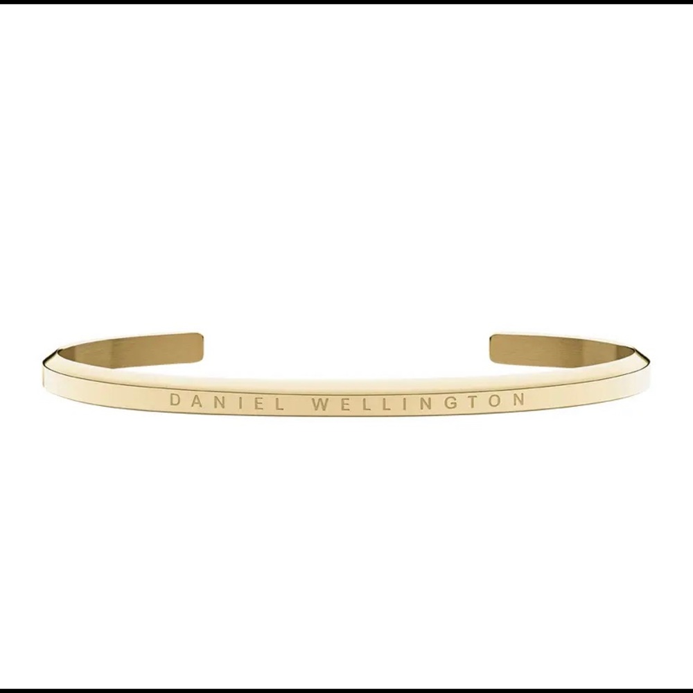 S Gold Daniel Wellington classic cuff bracelet